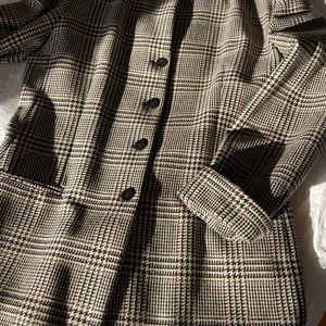 ARMANI wool blazer, Prince of Wales check, Made in Italy